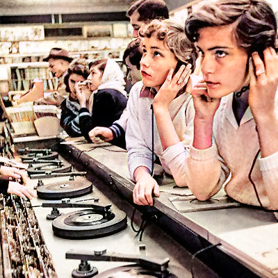 Rock is 43% of all music sold in 1959